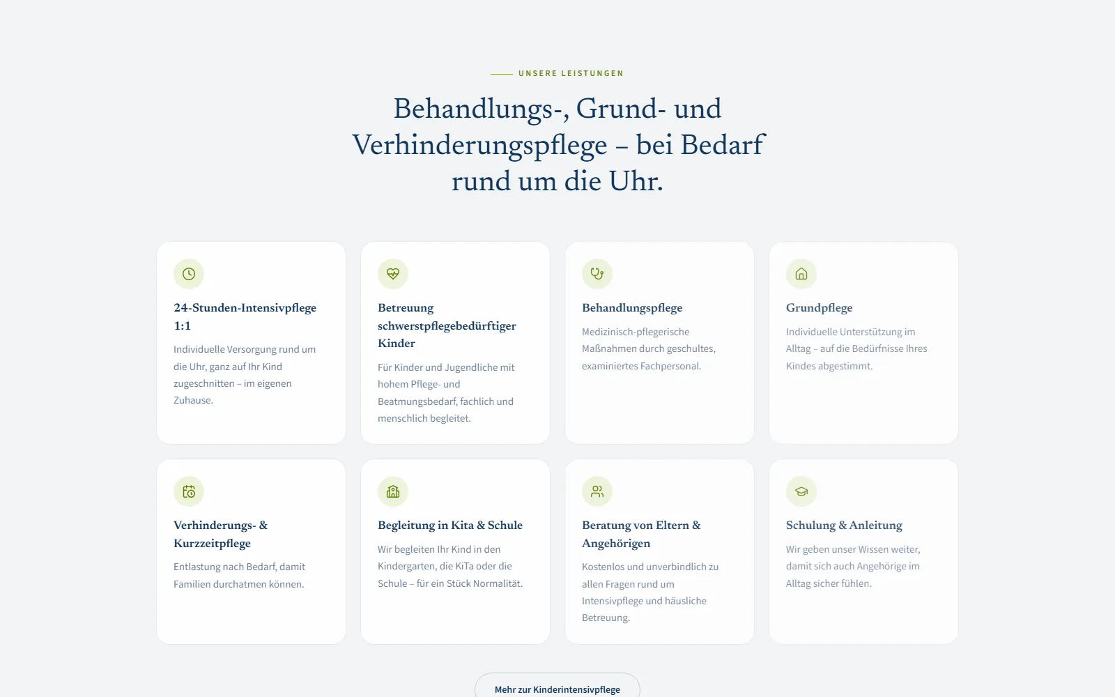 Kids at Home — Website-Vorschau